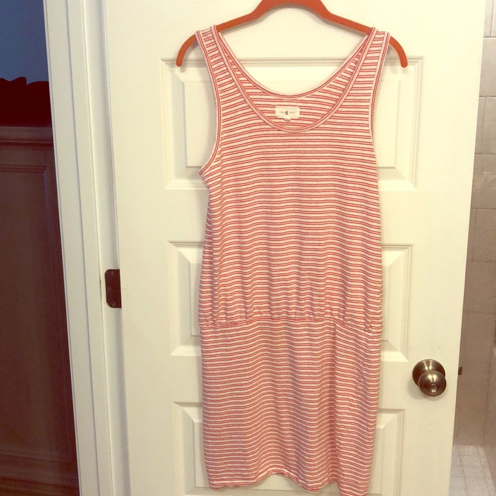Lou & Grey Striped cotton dress